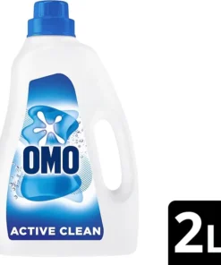 OMO Active Clean Front & Top Loader Laundry Liquid 2 L